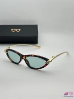 عینک آفتابی پلنگی سبز بوتگا ونتا دسته گره خورده
