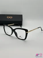 عینک طبی گربه ای سواروسکی مشکی