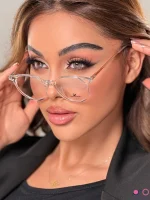 قیمت عینک طبی گرد سواروسکی